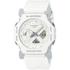 Casio G-Shock GA-2300-7ADR Men’s Analog-Digital Watch – White Resin, Carbon Core Guard