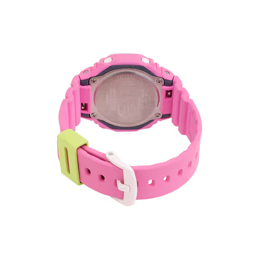 Casio G-SHOCK GMA-S2100BS-4ADR | Matte Black & Red Digital-Analog Watch