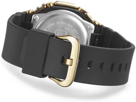 Casio G-SHOCK GM-2100G-1A9DR Analog-Digital Watch – Black & Gold Metal Bezel