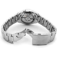 Seiko SNK617K1 Automatic Military Style Men’s Watch – Black Dial, Stainless Steel, Day-Date
