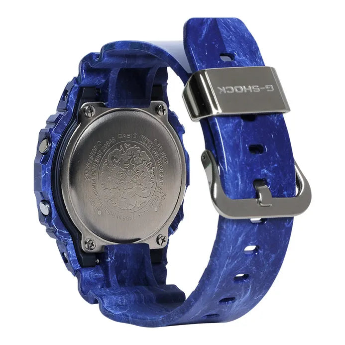 Casio G-Shock DW-5600BWP-2DR – Blue & White Polar Bear Protection Digital Watch