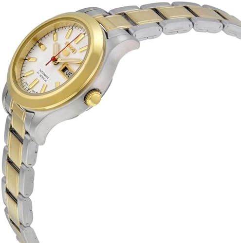 Seiko SYMD90K1 Gold Women's Automatic Watch – Champagne Dial with Day-Date