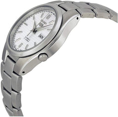 Seiko SNK601K1 Automatic Men’s Watch – White Dial Military Style, Stainless Steel, Day-Date