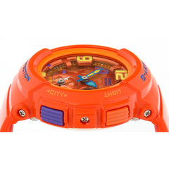 Casio Baby-G G-Shock BGA-190-4BDR Coral Pink Analog-Digital Women’s Watch