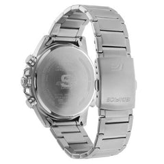 CASIO ECB-30DC-1A Edifice Men's Bluetooth Smart Watch | Black Dial Stainless Steel | Luxury Sports Watch