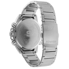 CASIO ECB-30D-2A Edifice Stainless Steel Bluetooth Chronograph Watch for Men