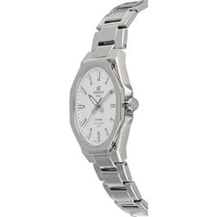 CASIO EFR-S108D-7A Edifice Stainless Steel Quartz Watch for Men – 100M Water Resistant, Date Display, Sleek Design
