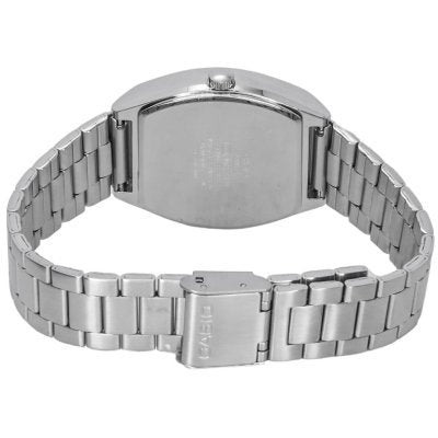 CASIO MTP-B140D-7AVDF Men's Stainless Steel Watch with White Dial