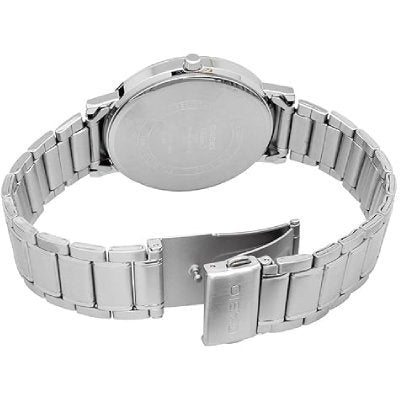 CASIO MTP-E335D-2E1 Men's Stainless Steel Blue Dial Watch – Elegant & Durable