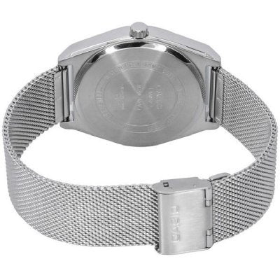 CASIO MTP-M300M-2A Men's Watch – Blue Dial, Stainless Steel, Classic Design