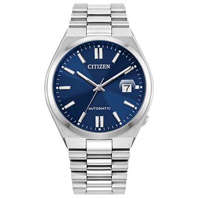 Citizen TSUYOSA Automatic Watch NJ0150-56L – Elegant Stainless Steel with Blue Dial