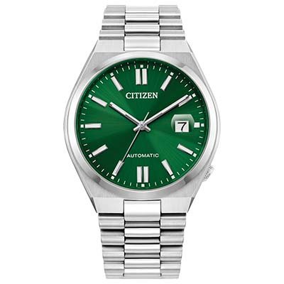 Citizen TSUYOSA Automatic Watch NJ0150-56X – Stainless Steel with Green Dial