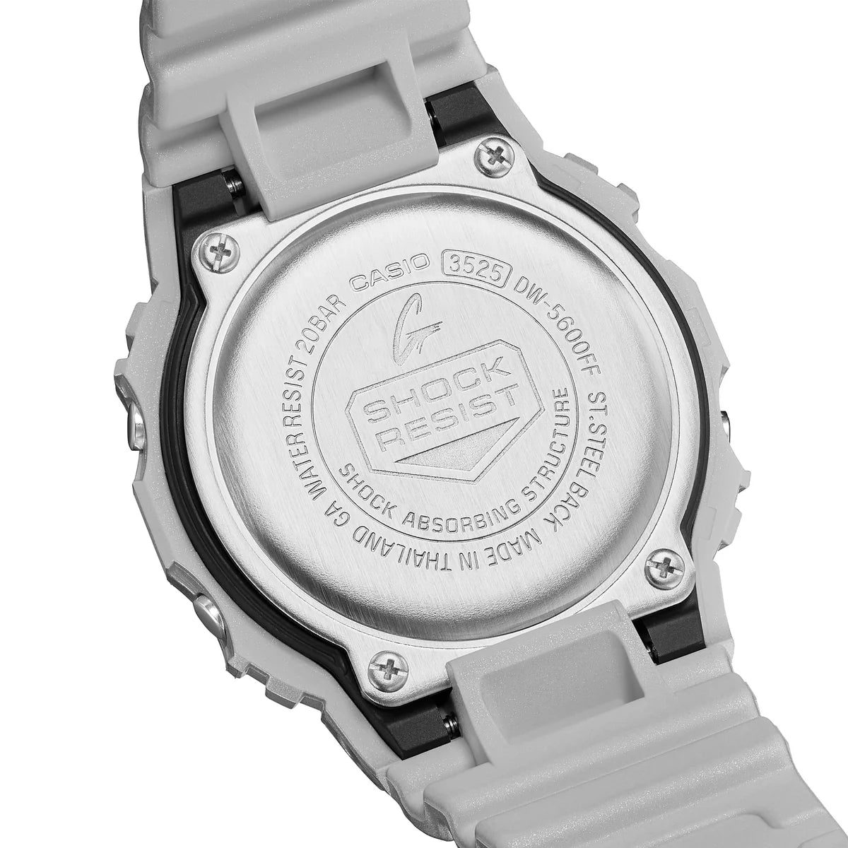 Casio G-Shock DW-5600FF-8DR – Full Fog Grey Digital Watch