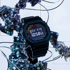 Casio G-Shock DW-5600RW-1D Black Dial Resin Men's Watch
