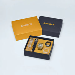 Casio G-SHOCK DWE-5600HG-1DR – “Half Gold” Modular Digital Watch