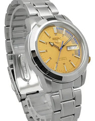 Seiko SNKK29K1 Automatic Men’s Watch – Silver Dial, Stainless Steel, Day-Date  Product Description: