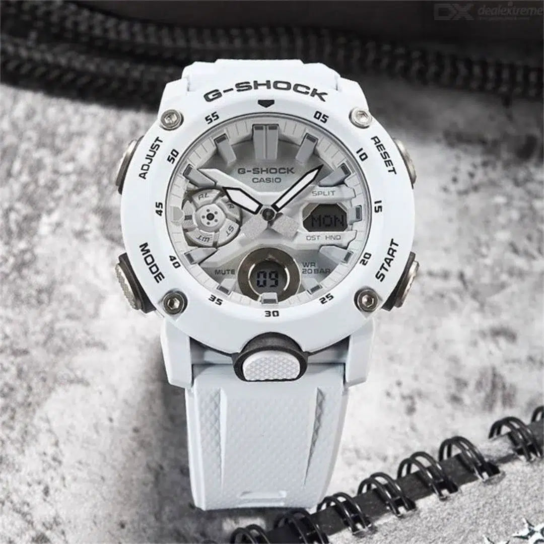Casio G-SHOCK GA-2000S-7ADR – Carbon Core Guard Analog-Digital Watch