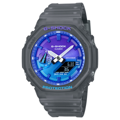 Casio G-SHOCK GA-2100FLS-8A2DR – Fluorescent Lime Accent Carbon Core Guard Watch