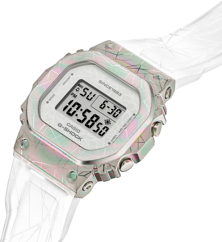 Casio G-SHOCK GM-S5640GEM-7DR | Women’s Metal Bezel Shock Resistant Digital Watch