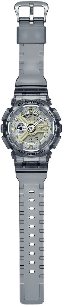 Casio G-SHOCK GMA-S110GS-8ADR | Durable Grey & Gold Digital Watch