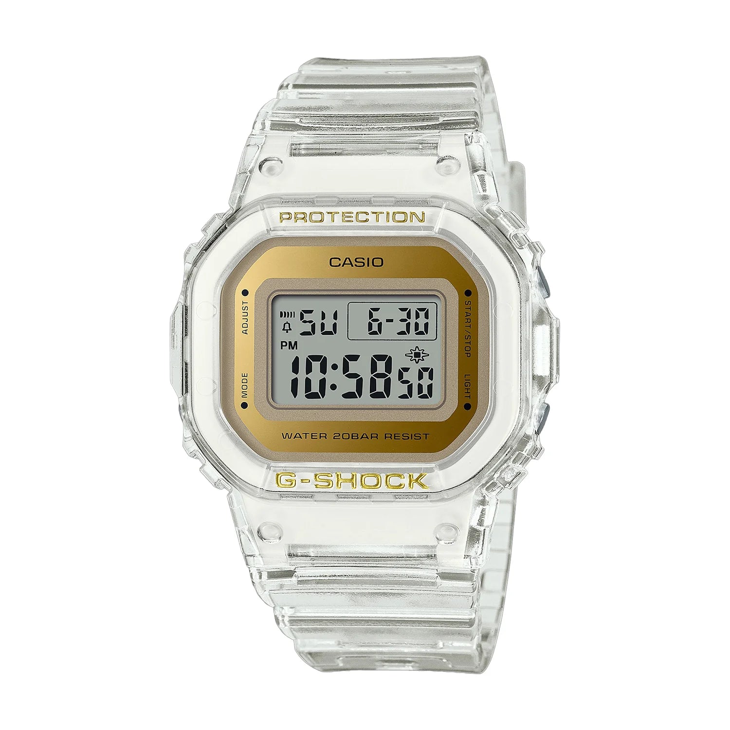 Casio G-SHOCK GMD-S5600SG-7DR Digital Women’s Watch – Silver Edition