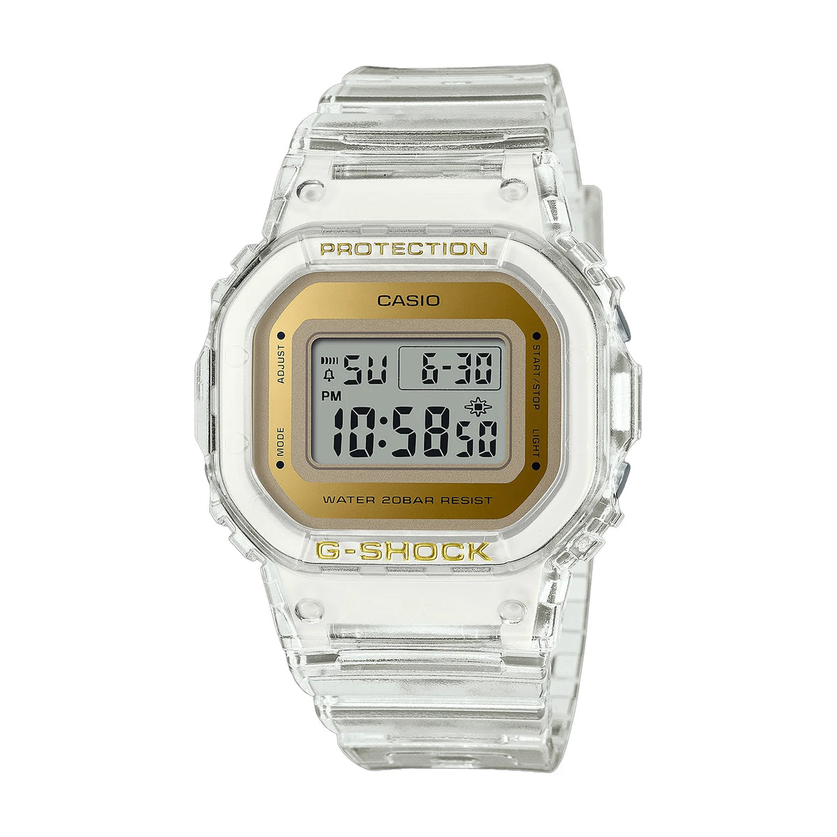 Casio G-SHOCK GMD-S5600SG-7DR Digital Women’s Watch – Silver Edition