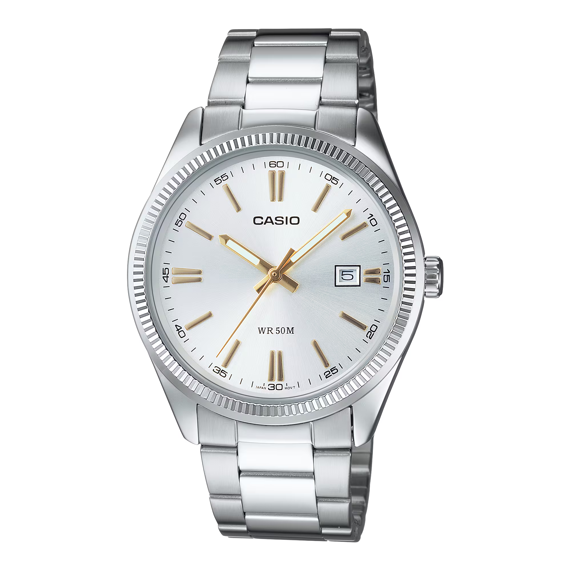 Casio Couple Watch Set MTP/LTP-1302D-7A2 – Silver Stainless Steel, White Dial