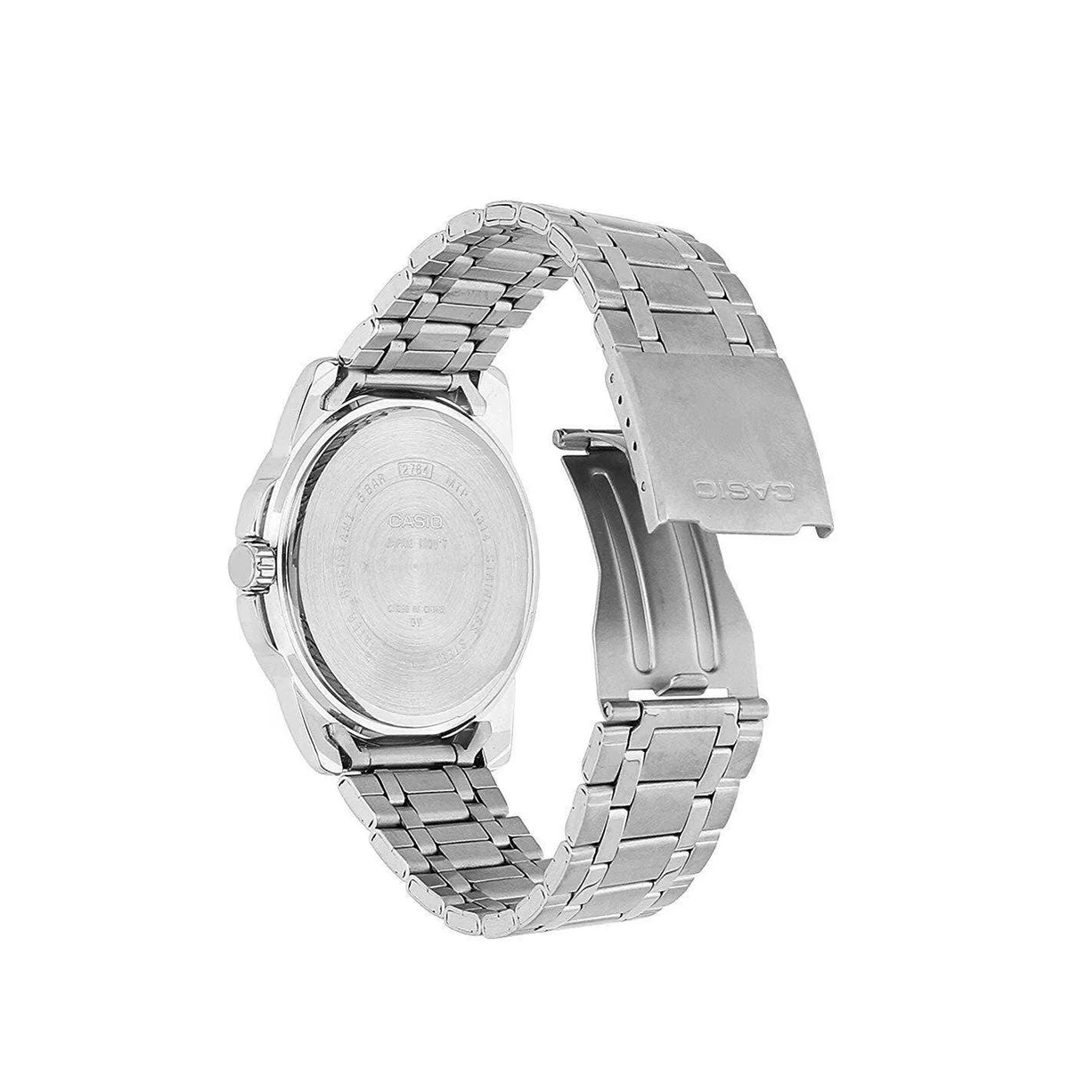 Casio MTP/LTP-1314D-1AV Couple Watches – Stainless Steel Black Dial Matching Set