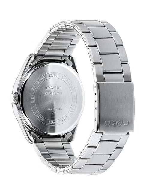 Casio MTP/LTP-1302D-7A1 Couple Watches – White Dial with Silver Stainless Steel Band