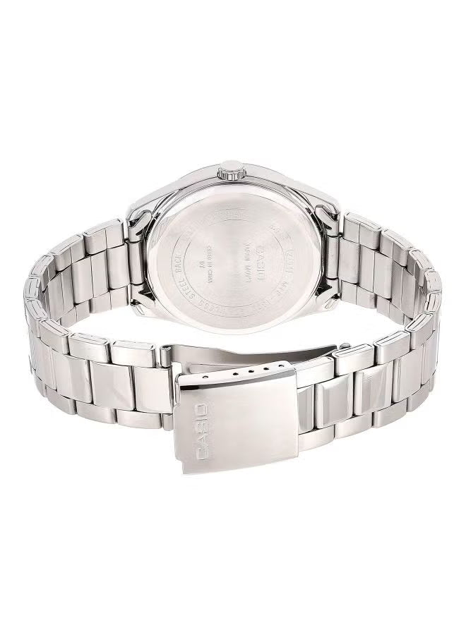 Casio MTP/LTP-1302D-7A2 Couple Watches – Silver Dial with Silver Stainless Steel Band