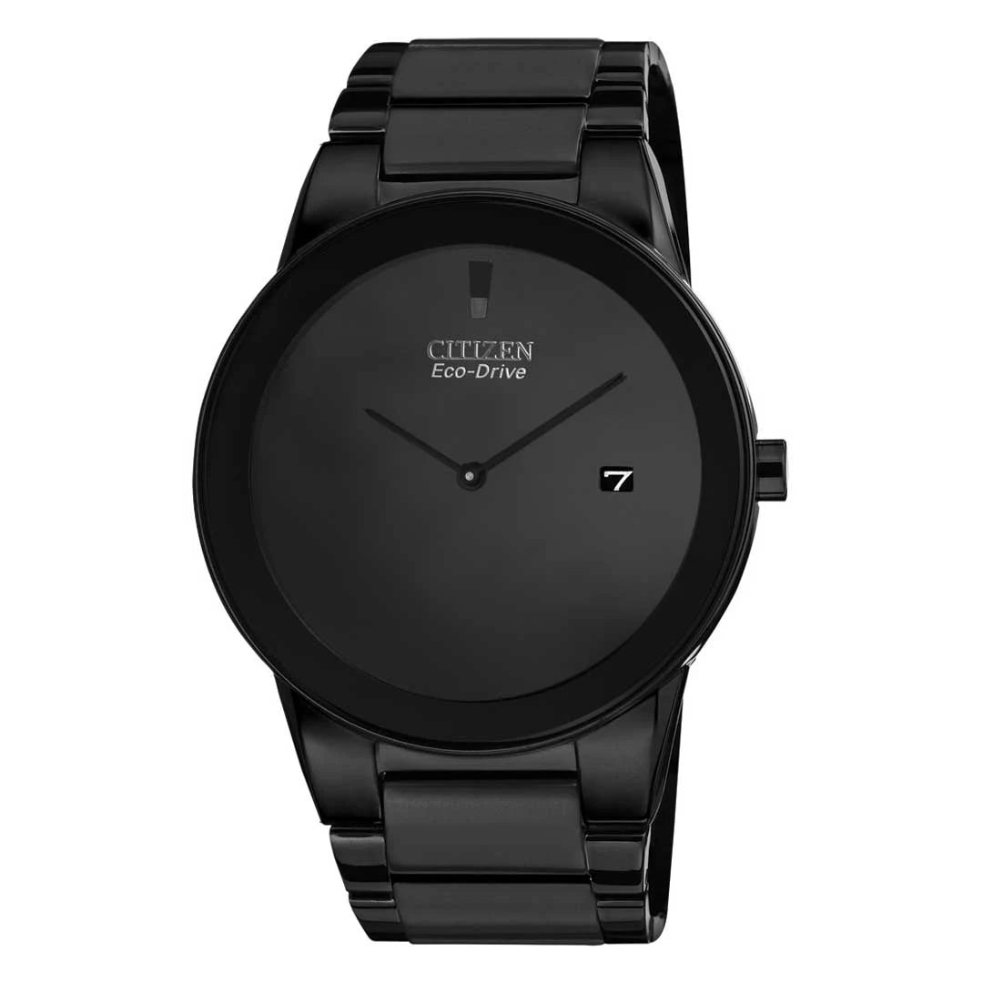 Citizen AU1065-58E Men’s Eco-Drive Black Ion-Plated Axiom Watch
