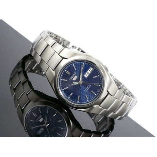 Seiko SNK603K1 Automatic Men’s Watch – Silver Dial Military Style, Stainless Steel, Day-Date