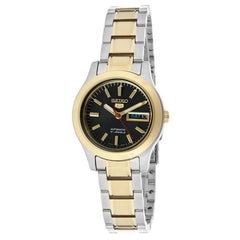 Seiko SYMD94K1 Gold Women's Automatic Watch – Champagne Dial with Day-Date