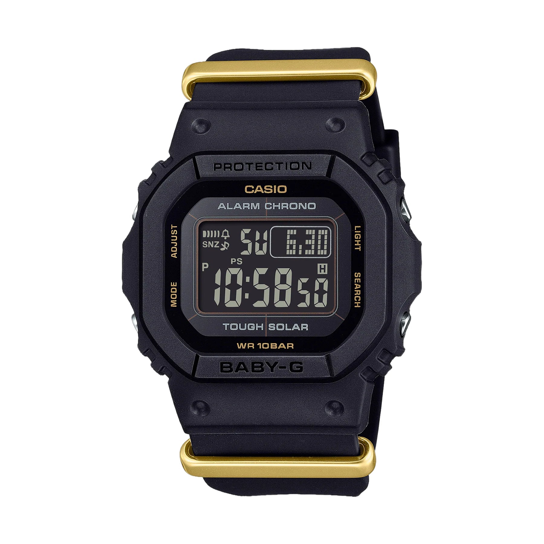 Casio G-Shock Baby-G BGD-S565ZE-1DR – Solar Powered Black Digital Women’s Watch