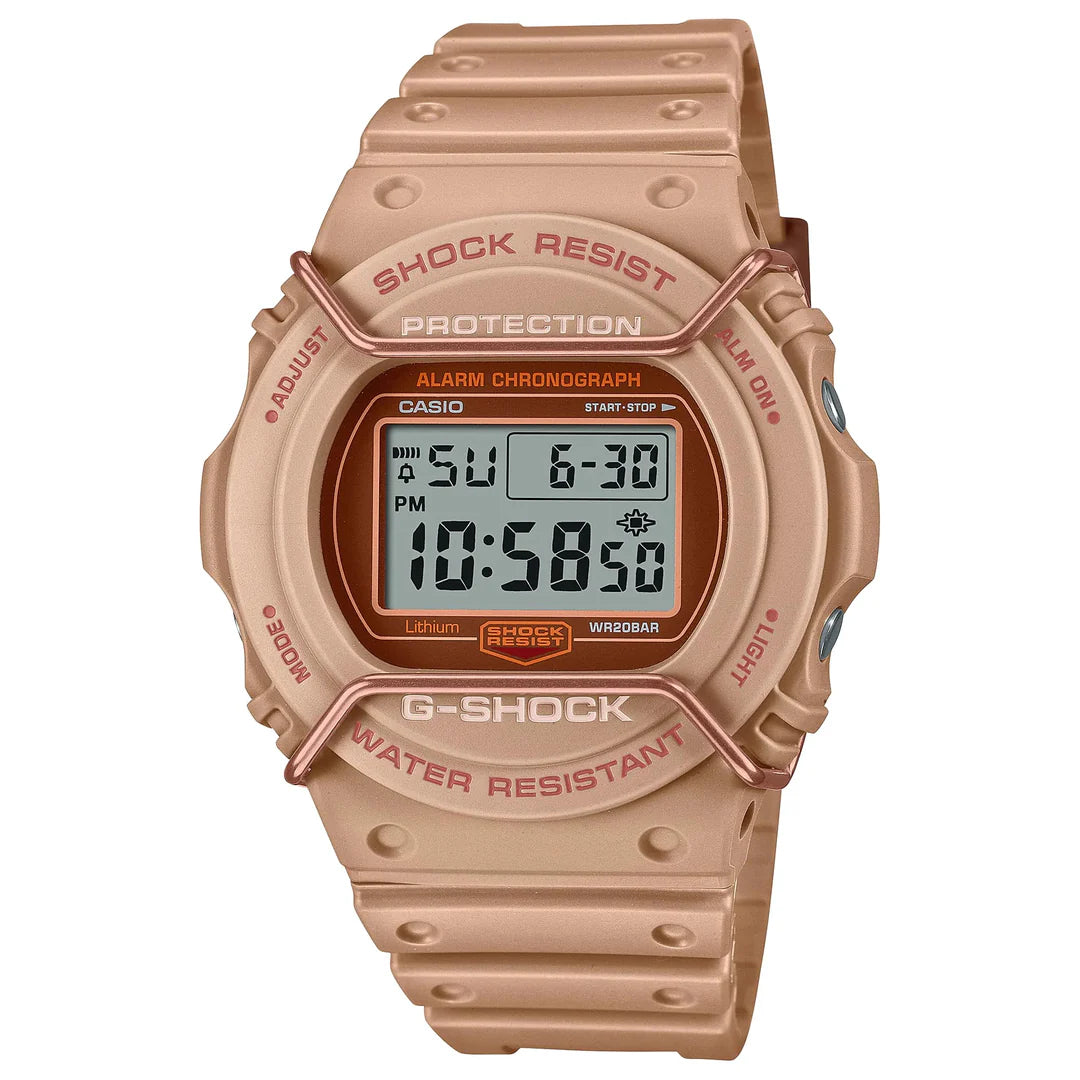 Casio G-SHOCK DW-5700PT-5DR Men’s Digital Watch – Earth Tone Retro Series