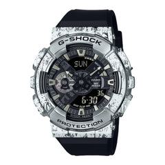 Casio G-SHOCK GM-110GC-1A Analog-Digital Watch – Black & Gold Metal Bezel