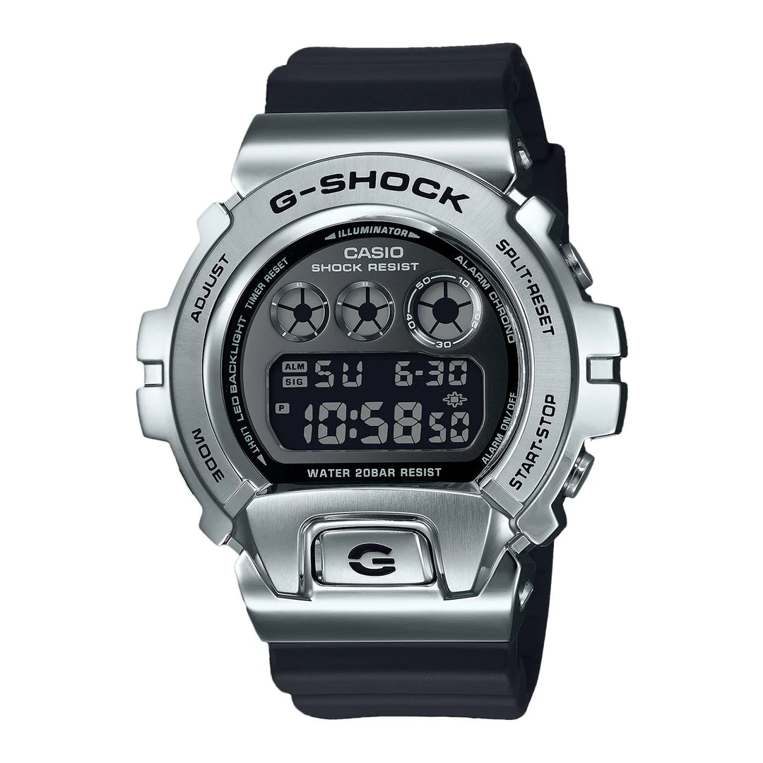 Casio G-SHOCK GM-6900U-1DR Metal Bezel Digital Watch | Shock Resistant | 200M Water Resistant