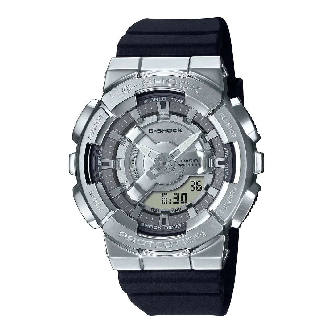 Casio G-SHOCK GM-S110-1ADR Analog-Digital Women’s Watch – Black Edition