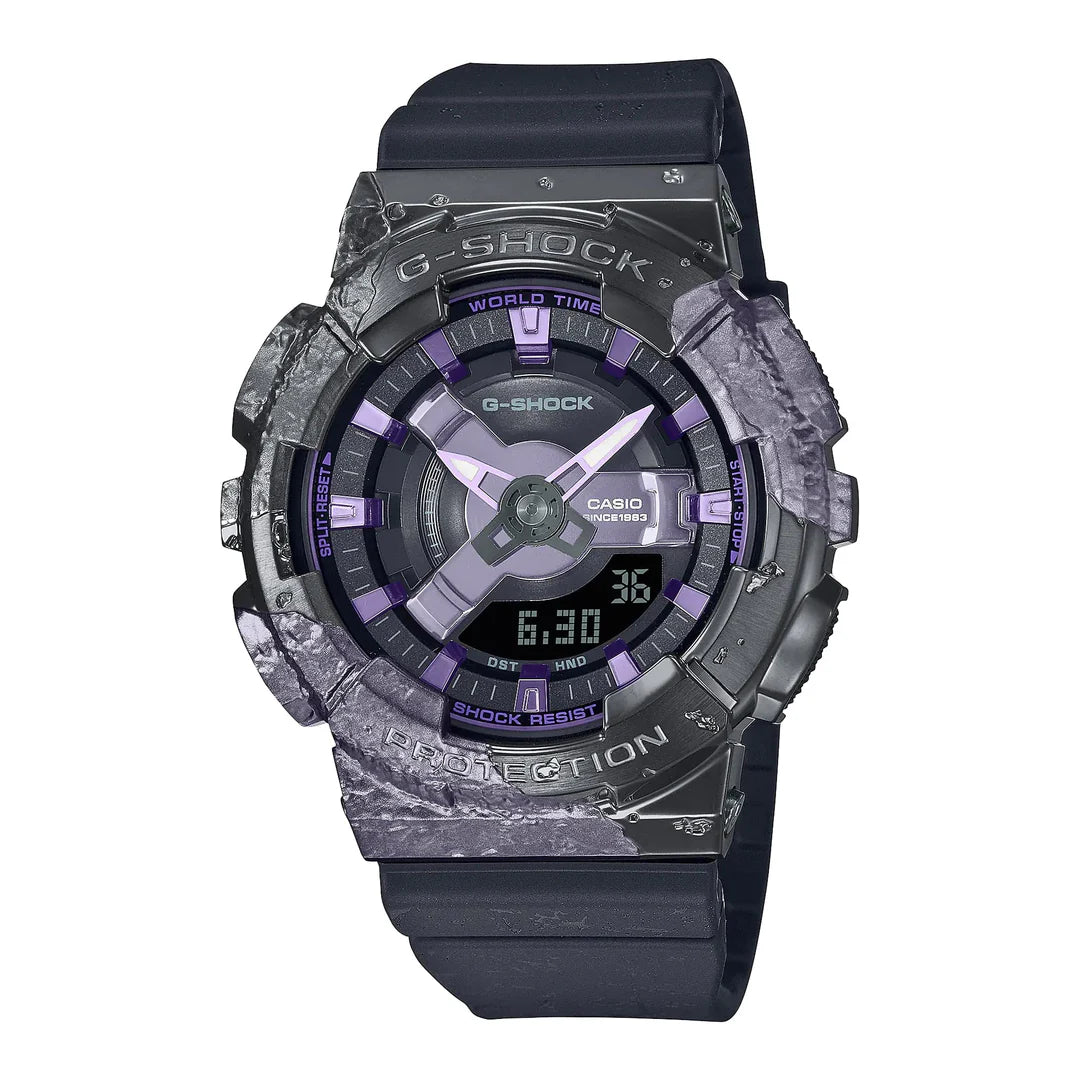 Casio G-SHOCK GM-S114GEM-1A2DR Analog-Digital Women’s Watch – Black & Gold Edition