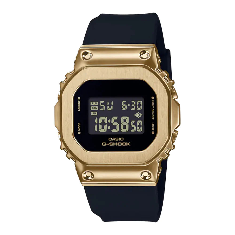 Casio G-SHOCK GM-S5600GB-1DR Digital Women’s Watch – Black & Gold Edition