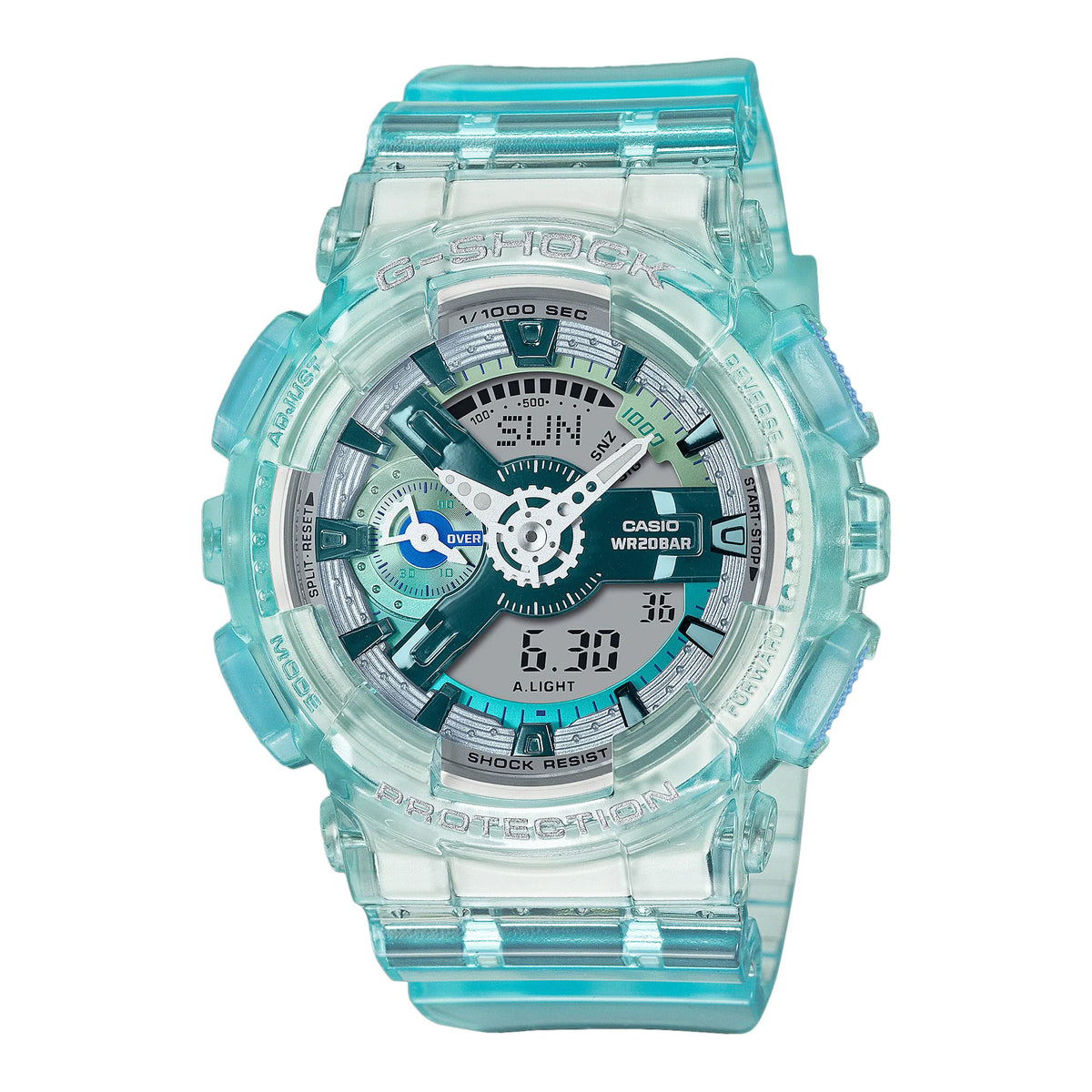 Casio G-SHOCK GMA-S110VW-2ADR | Vibrant Blue & Grey Digital Watch