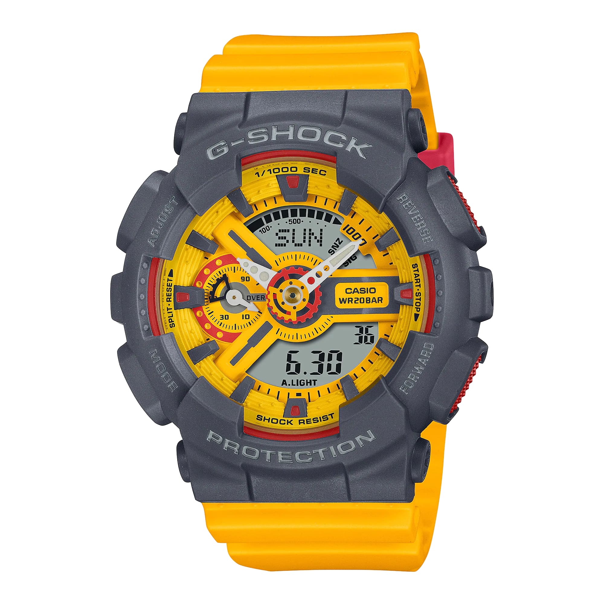 Casio G-SHOCK GMA-S110Y-9ADR | Bold Yellow Digital Watch