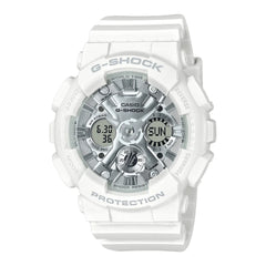 Casio G-SHOCK GMA-S120VA-7ADR | Sleek White & Grey Digital Watch