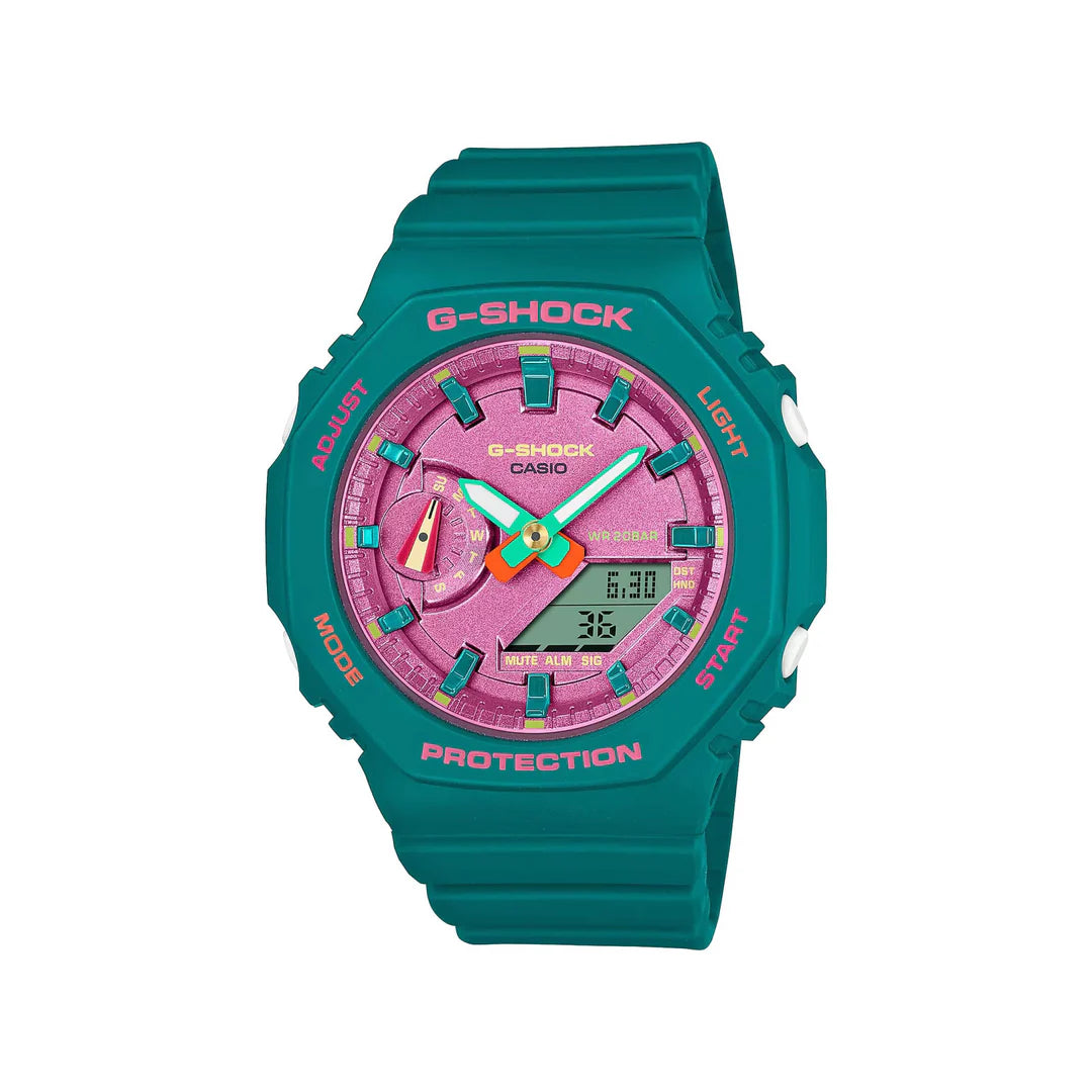 Casio G-SHOCK GMA-S2100BS-3ADR | Matte Black Digital-Analog Watch