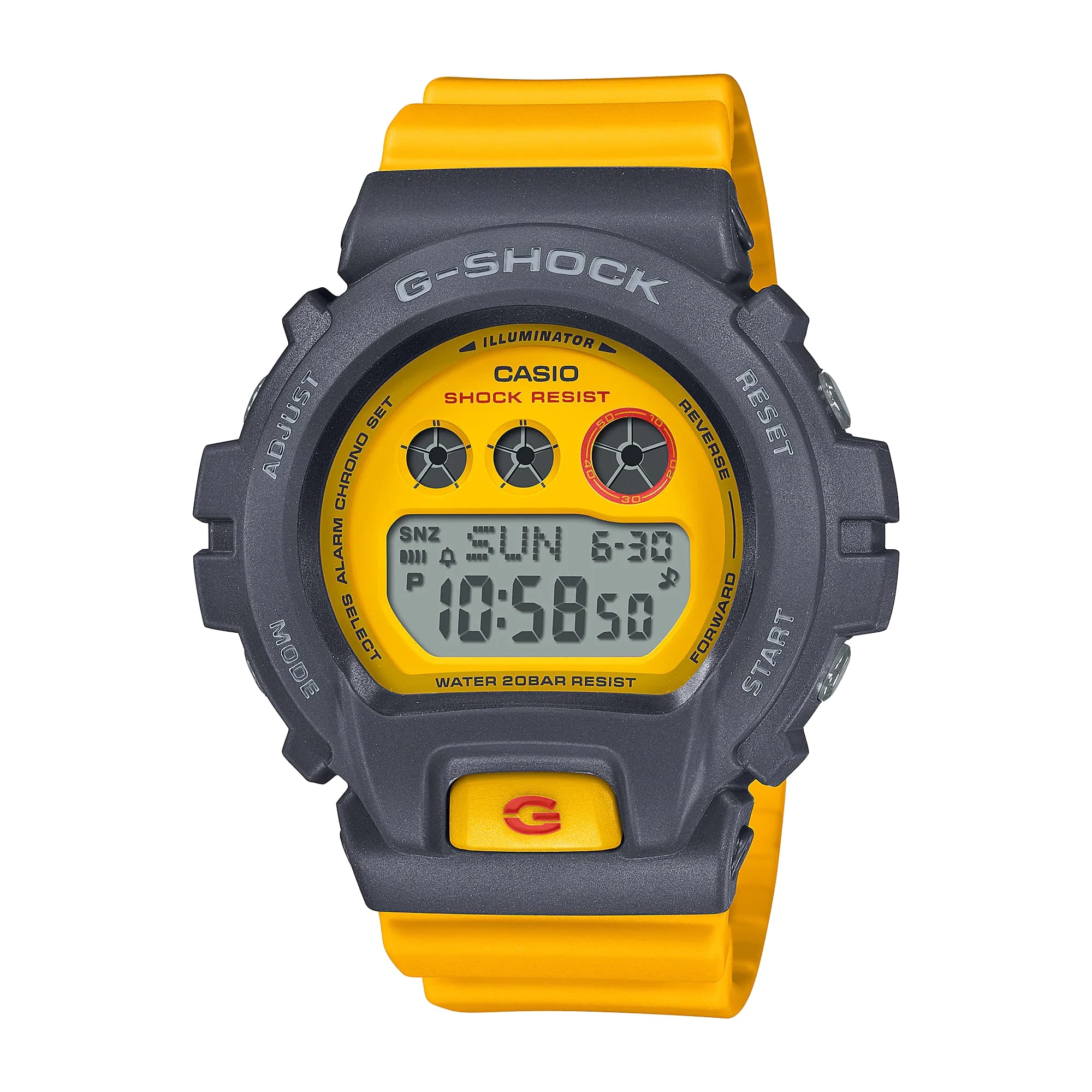 Casio G-SHOCK GMD-S6900Y-9DR Digital Women’s Watch – Yellow Edition