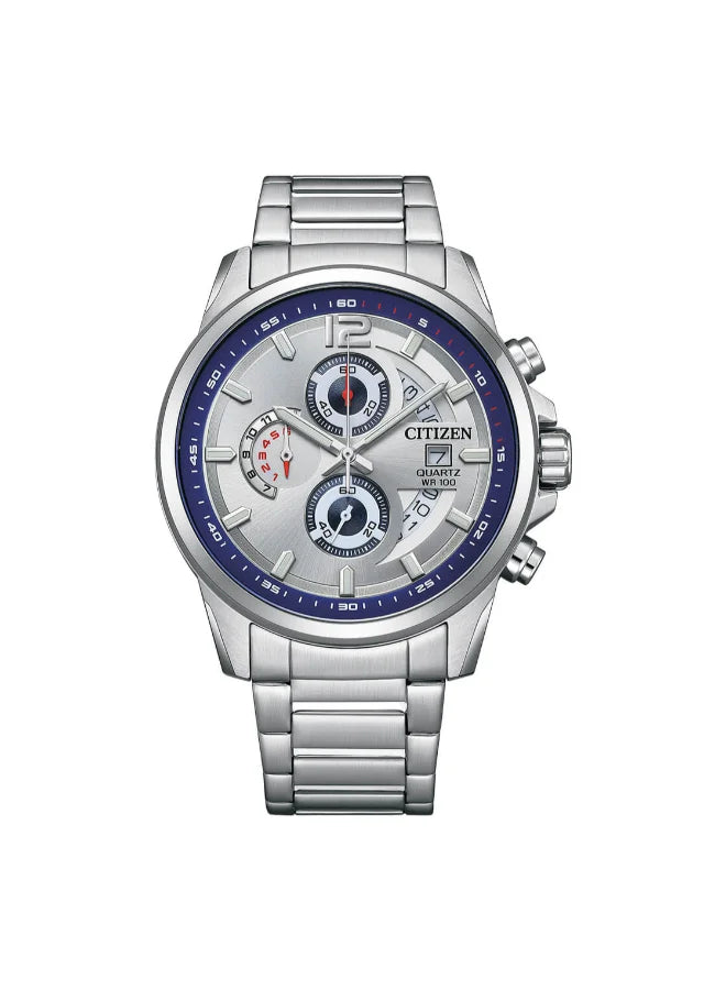 CITIZEN Men's Stainless Steel Strap QUARTZ MEN Watch AN3690-56B - 44 mm