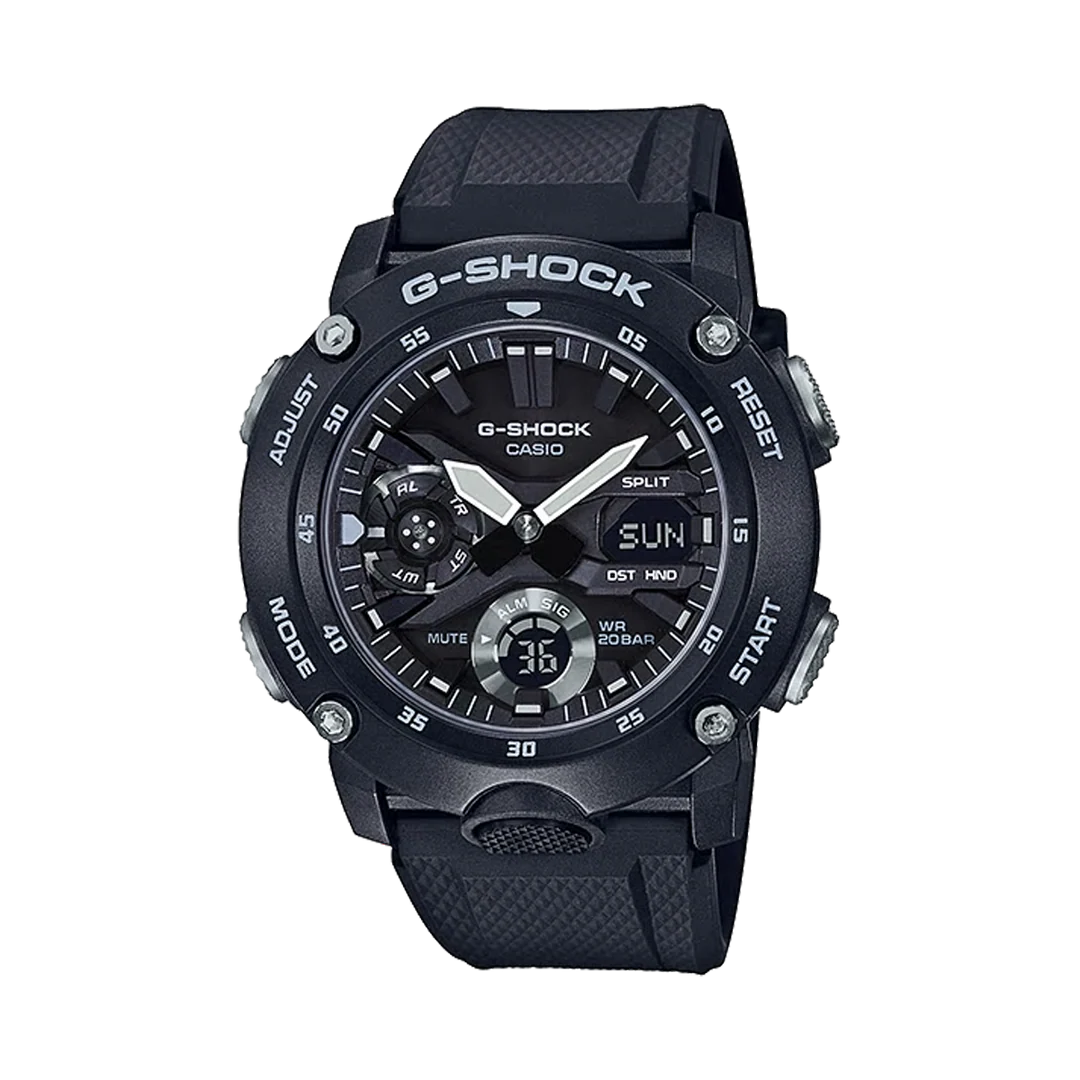 Casio G-SHOCK GA-2000S-1ADR – Carbon Core Guard Analog-Digital Watch