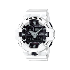 Casio G-Shock GA-700-7ADR White Analog-Digital Watch – Shock Resistant, 200M Water Resistant