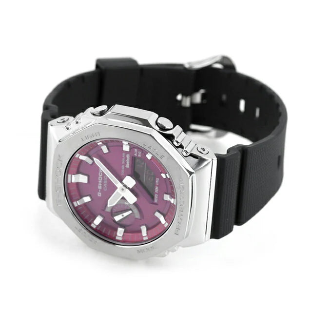 Casio G-SHOCK GBM-2100A-4B Men’s Analog-Digital Watch with Bluetooth & Metal Bezel