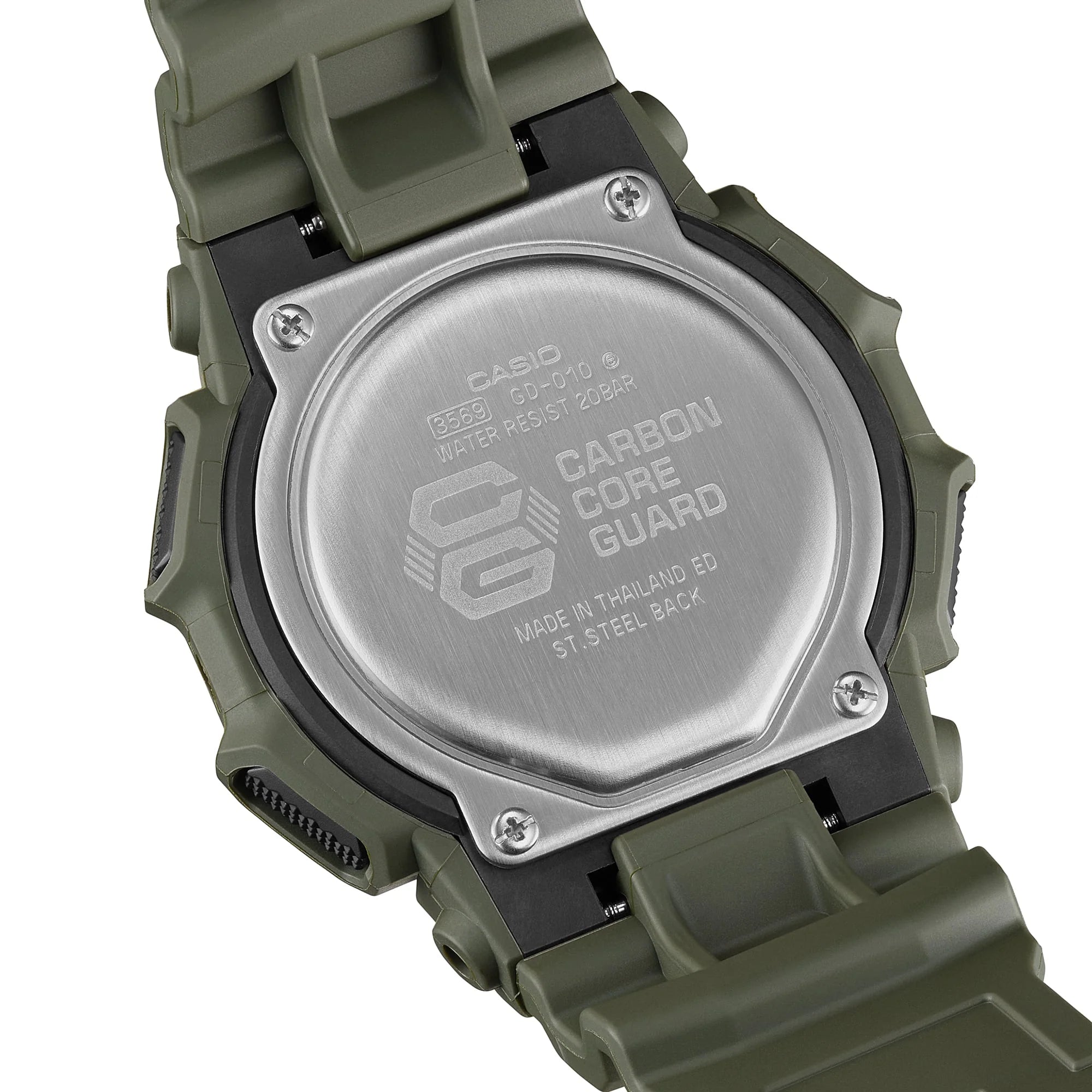 Casio G-Shock GD-010-3D – Men’s Digital Sports Watch (Green)